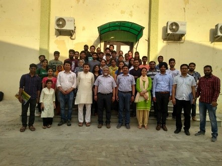 Prof. Sachidanand Sinha, Centre for Study of Regional Development, JNU delivered a lecture